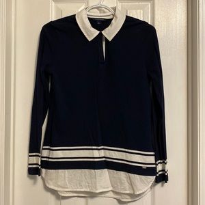 BOGO FREE Tommy Hilfiger Collared Top